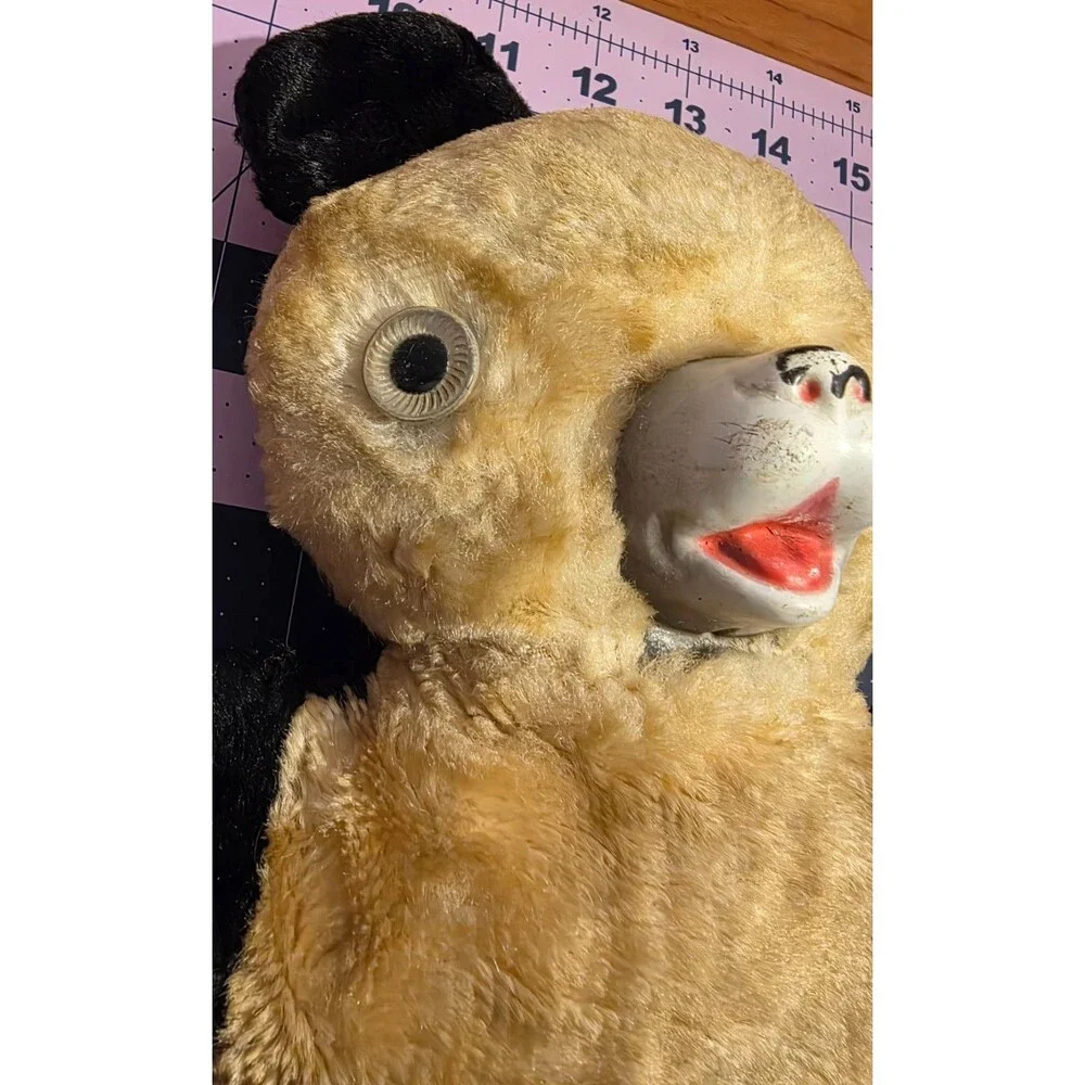 Vintage Rubber Face Panda Bear Plush Stuffed Animal 10